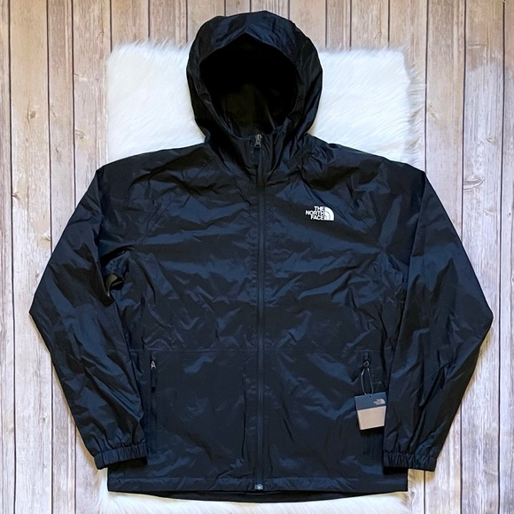 The North Face Men’s Boreal Rain Jacket In Black - Picture 2 of 8
